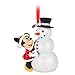 Disney Minnie Mouse with Snowman Ornament