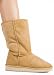 Classic Casual Snow Boot with Faux Suede Outer from Hot Fash Shoes - SONG Tan