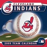 CLEVELAND INDIANS 2009 MLB Daily Desk 5 x 5 BOX CALENDAR