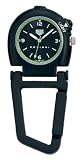 Colibri Clip On Pocket Watch Black with Blue LED Flash Light PWX097010