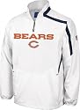 Chicago Bears White 2009 Sideline Throttle Hot Jacket