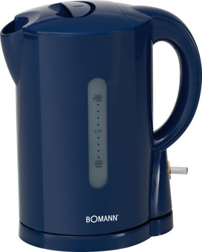 Bomann WK 5004 CB Wasserkocher / 1 Liter / blau Preisvergleich