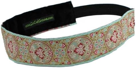 Floral Garden Groovy Headband 1 1/2"