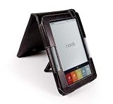 Tuff-Luv Leather case cover for Barnes & Noble Nook - Black
