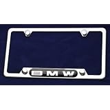 Buy BMW Stainless Steel License Plate Frame, NEW