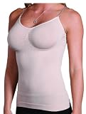 N-fini Shapewear Cami Shaper Bra Style #511 (Black or Nude) Available in SM to 4XL