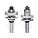 Amana Tool 55430 Ogee Stile and Rail 1-5/8-Inch Diameter by 1-1/16 Cutting Height by 1/4 Radius by 1/2-Inch Shank Router Bit Set, 2-Piece