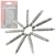 Tooluxe Pro-Grade 2-Inch Philips Screwdrive Bits Extension with Magnetic Tip, 1/4" Hex Shank (Pack of 10)