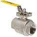 Sharpe Valves 12 Series Stainless Steel 316 High Performance DIR-ACT Ball Valve, Two Piece, Inline, NPT Female