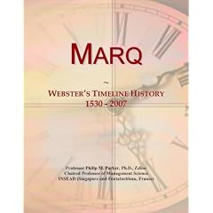 Marq: Webster's Timeline History, 1530 - 2007