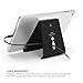 elago® P3 Stand [Black] - [Premium Aluminum] [Angled for Extended Use][Cable Management] - for iPad, iPad Pro, and Tablet PC