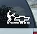 No Free Rides Decal for Chevy Chevelle Ss Monte Carlo Malibu Nova Malibu Hhr Cobalt Aveo Trailblazer Silverado Tahoe Suburban Avalanche Ssr Corvette Zr1 Camaro Impala Ss Blazer S10 Lumina