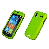 EMPIRE Neon Green Rubberized Snap-On Cover Case for AT&T Samsung Focus i917 ....