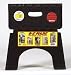 B & R Plastics #101-6BK EZ Fold Black Stepstool