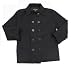 Vintage Cotton Peacoat - Black