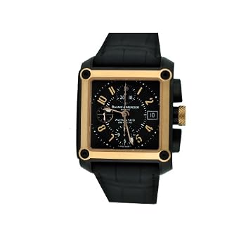 Baume & Mercier Mens Hampton Square Rose Gold Watch #MOA08825