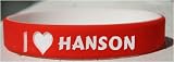 I Love Hanson Custom Wristband