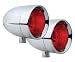 Beacon 1 Red 35W Halogen Light Smooth Housing