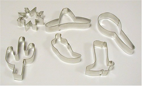 Fiesta Party Cookie Cutter Set by Foose Cookie Cutters