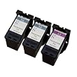 Sophia Global Remanufactured Ink Cartridge Replacement for Lexmark 32 and Lexmark 33 (2 Black, 1 Color)