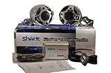 Shark SHKMRC3080DBC 250w Motorcycle/Snowmobile Audio System with 3
