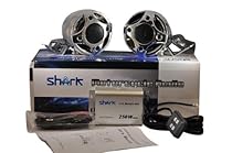shark speakers for motorcycles