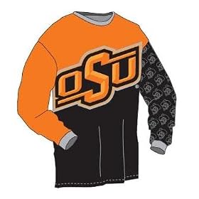 Oklahoma State University Cowboys Long Sleeve Mountain Bike Jersey