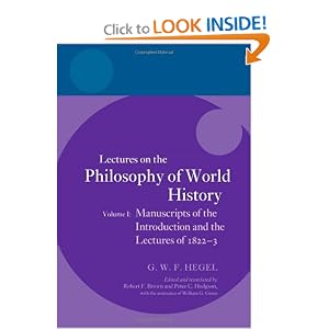 41wq0osFAgL. BO2,204,203,200 PIsitb sticker arrow click,TopRight,35, 76 AA300 SH20 OU01  Hegel: Lectures on the Philosophy of World History, Volume I