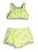 Girl Friends by Anita G - Girls 2-Piece Swimsuit, Lime, Fuschia