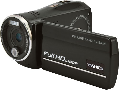 YASHICA ナイトビジョン搭載 フルハイビジョンカムコーダー ADV-518HD <33400>