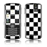 Checkers Design VERTICAL CAMERA Original Pearl 8110/ Pearl 8100 Cell Phone Protective Skin Decal Sticker