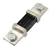 uxcell 分流器　FL-2 500A 75mV DC 電流シャント　電流パネルメーター用　抵抗器　金属製