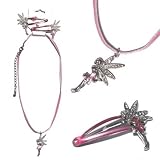 SG PARIS-PARURE---CARTEX2Pcs-ENFANT-EMAIL-METAL----PERSONNAGE-FEE