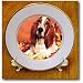 Basset Hound - 8 Inch Porcelain Plate