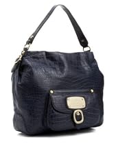 MICHAEL Michael Kors Handbag, Soft Stamped Croco Shoulder Bag, Large