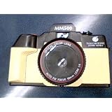 Touchstone Home Video MM500 35mm Film Camera Deluxe-I Optical Color Lens Auto Fix Focus 50mm Lens 1:6 35mm film camera (Yellow & Black Version)