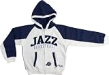 Utah Jazz Girls 7-16 adidas Full Zip Fleece Hooded Sweatshirt