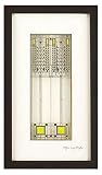 Frank Lloyd Tree of Life Shadow Box Framed Brass Art