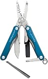Description - 2.25 Multi-Tool, Color - Blue, 11 Tools in One, Squirt E4, Leatherman (1 Each)
