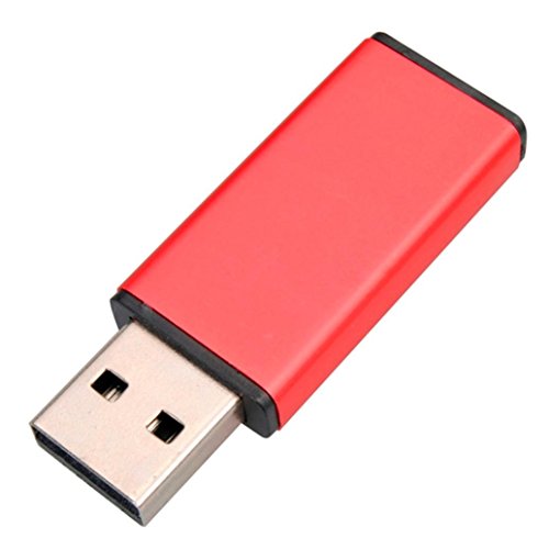 Vicbovo 8GB Red Metal Fashion USB2.0 Flash Drive Memory Thumb Stick Storage Pen Digital U Disk for Windows 7/ 8/98/Me/2000/XP/Vista/Linux 2.4, Mac OS 9.0 and above Etc Computer OS