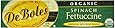 DeBoles Organic Spinach Fettuccini Pasta, 8 Ounce (Pack of 12)