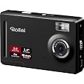 Rollei Compactline 50 Digitalkamera (5 Megapixel, 4-fach digit. Zoom, 6 cm (2,4 Zoll) Display) schwarz