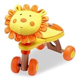 Izziwotnot Zimba Lion Trike, Ride Along Animal Activity Toy