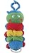 Luvable Friends Caterpillar Musical Pull Toy, Bright