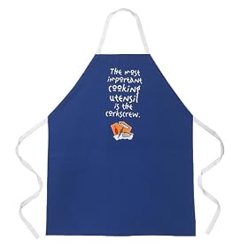 Important Corkscrew Apron - Dark Blue 