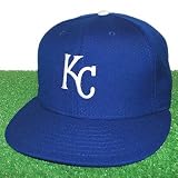 1969-92 Kansas City Royals Royal Blue Fitted Hat