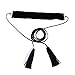 SUNSCSC Punk Gothic Long Black Velvet Chain Necklace Stretch Tattoo Choker Elastic Tassel Necklaces