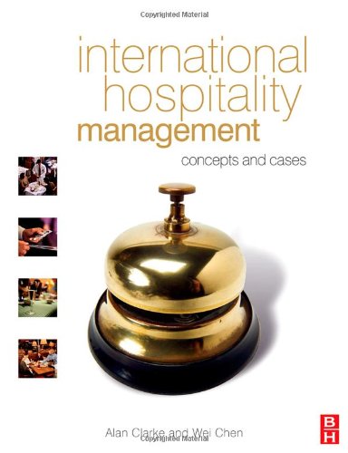 Textbook - International Hospitality Management: concepts and cases