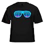 Shutter Shades Sounds Reactive T-Qualizer T-Shirt #7