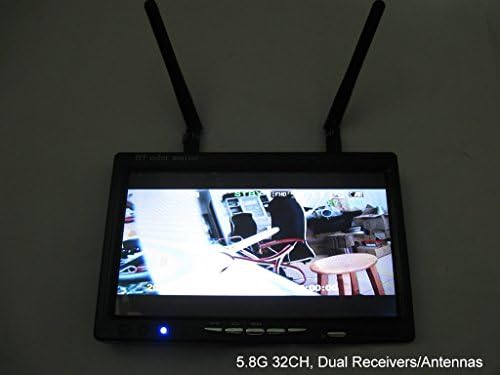 Skylark 7 inch Highlight Snow Screen TFT FPV Monitor Built-in battery